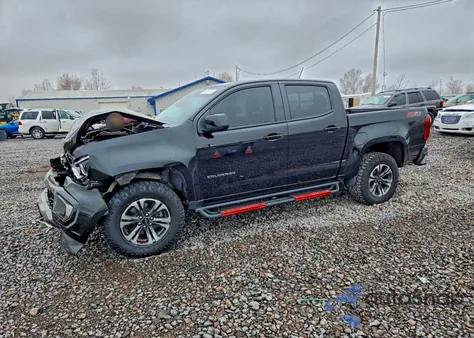 2022 Chevrolet Colorado Z71 из США, поврежденный, VIN 1GCGTDEN1N1254061